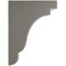 Ekena Millwork 5 1/4"W x 7 1/4"D x 9 1/2"H Bedford Wood Vintage Decor Bracket, Reclaimed Grey BKTWD05X07X10BEGY - alternate 3